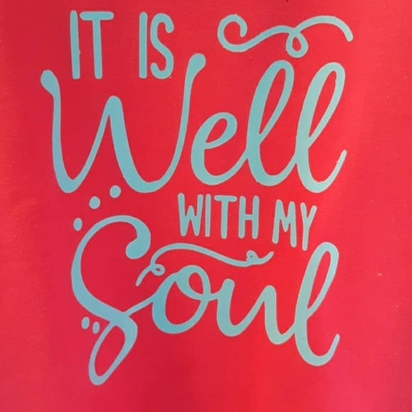 Hanes XL new It Is Well With My Soul shirt - Picture 2 of 3
